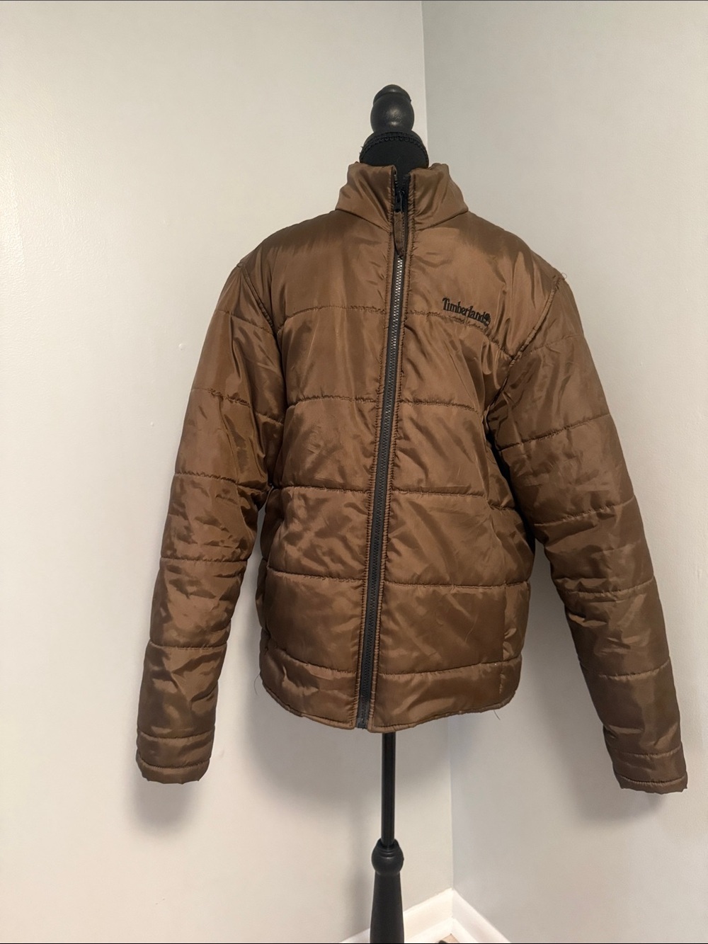 Timberland Dark Brown Quilted Jacket